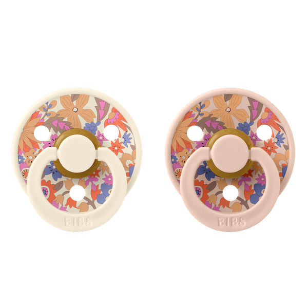 Bibs Liberty Πιπίλες Σετ 2τμχ – June Blossom Blush Mix – No2